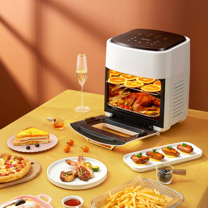 15L Air Fryer Oven & Digital Air Fryer 8 functions No Oil AIR DEEP FRYER For Kitchen Cooking