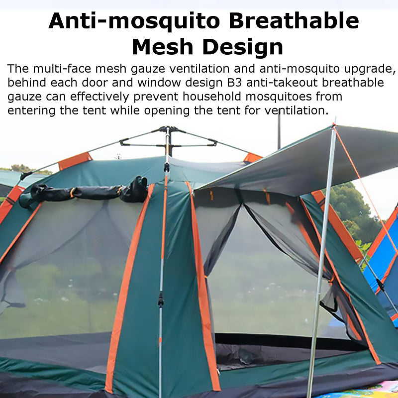 6-7 Person Outdoor Tent Speed-open