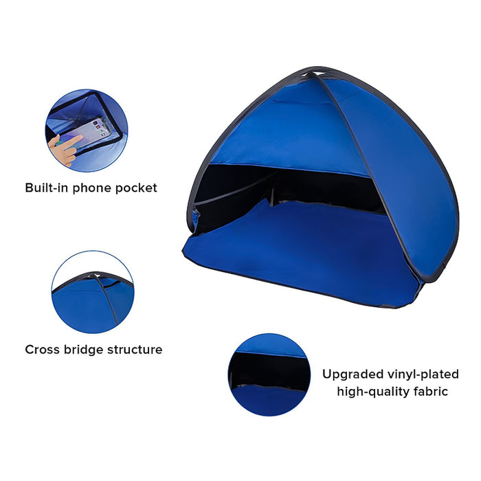 Mini Pet Beach Tent Pop Up Foldable Sun Shelter