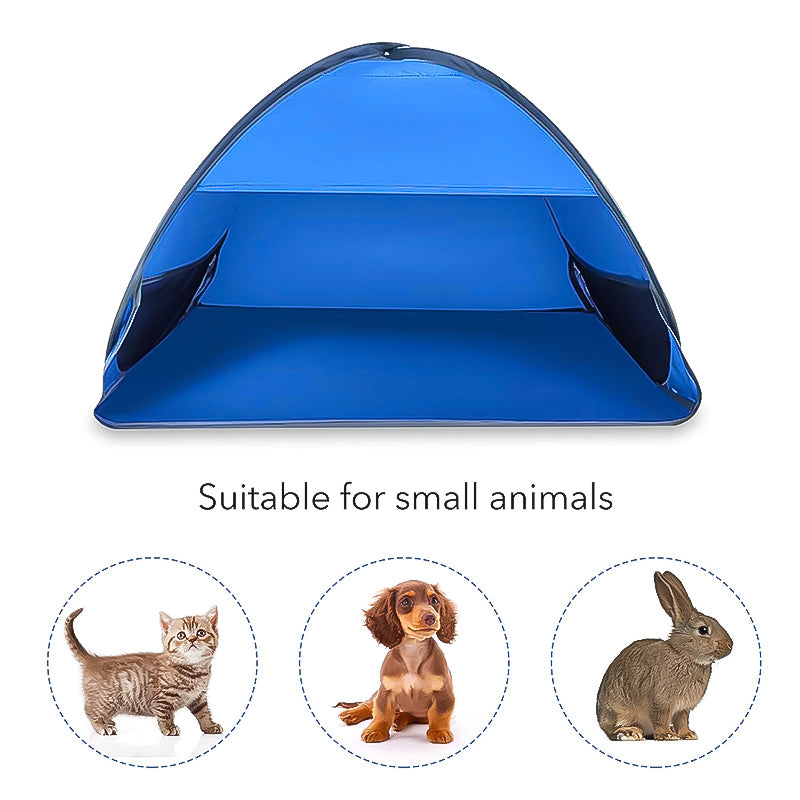 Mini Pet Beach Tent Pop Up Foldable Sun Shelter