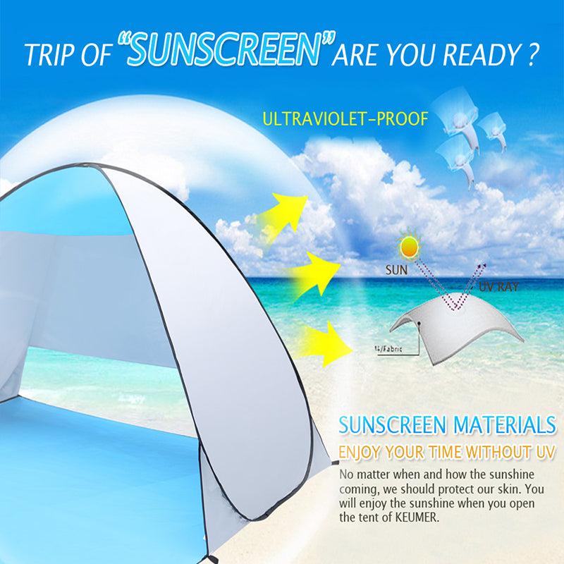 Portable Pop Up Beach Tent Instant Sun Shelter