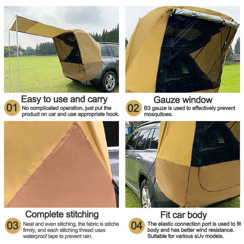 Car SUV Truck Tent Tailgate Shade Awning