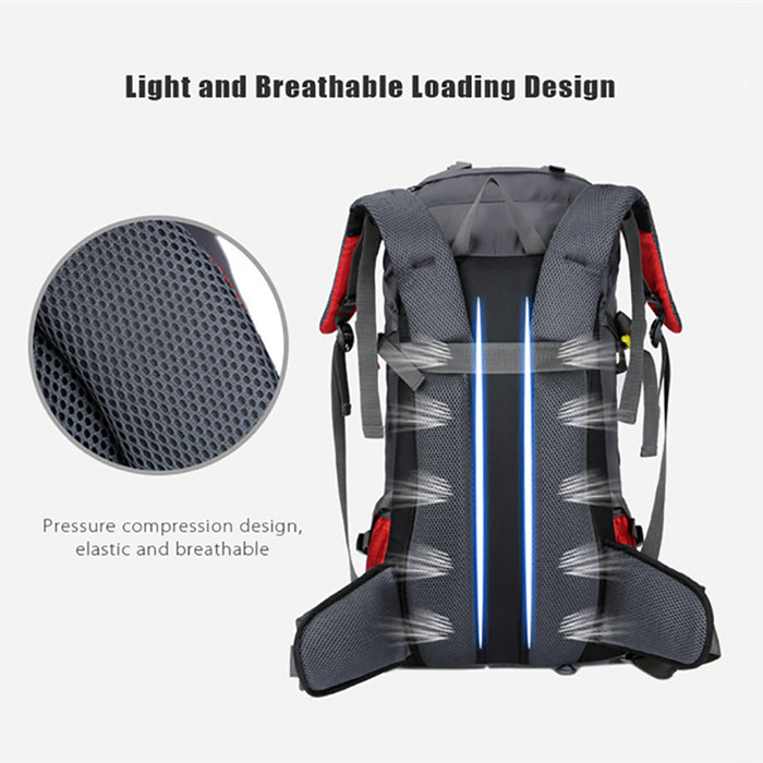 50L Camping Waterproof Backpack