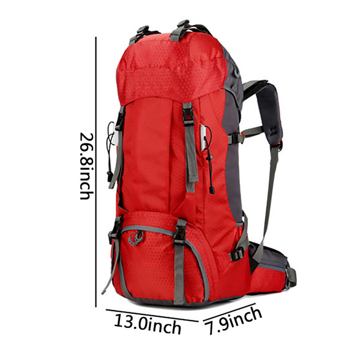 60L Camping Waterproof Backpack