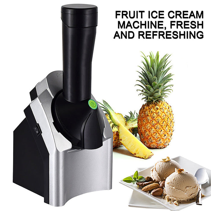 New Fruit Soft Serve Ice Cream Maker, Automatic Homemade Ice Cream Sorbet Maker Delicious Dessert Making Machine