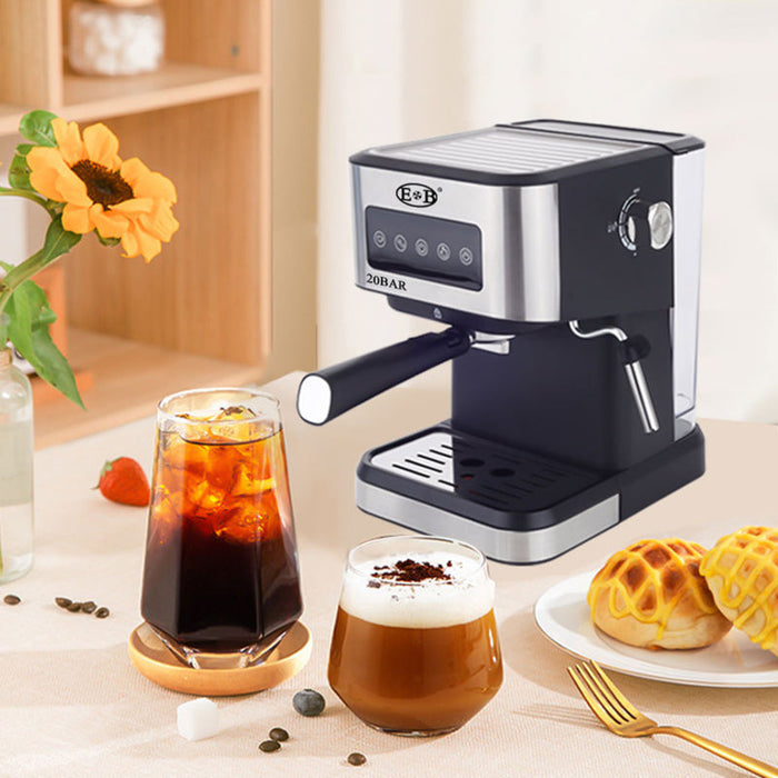 20 Bar Espresso Machine - Coffee Maker & Espresso Machine with Milk Frother Wand Professional Compact Espresso Machin